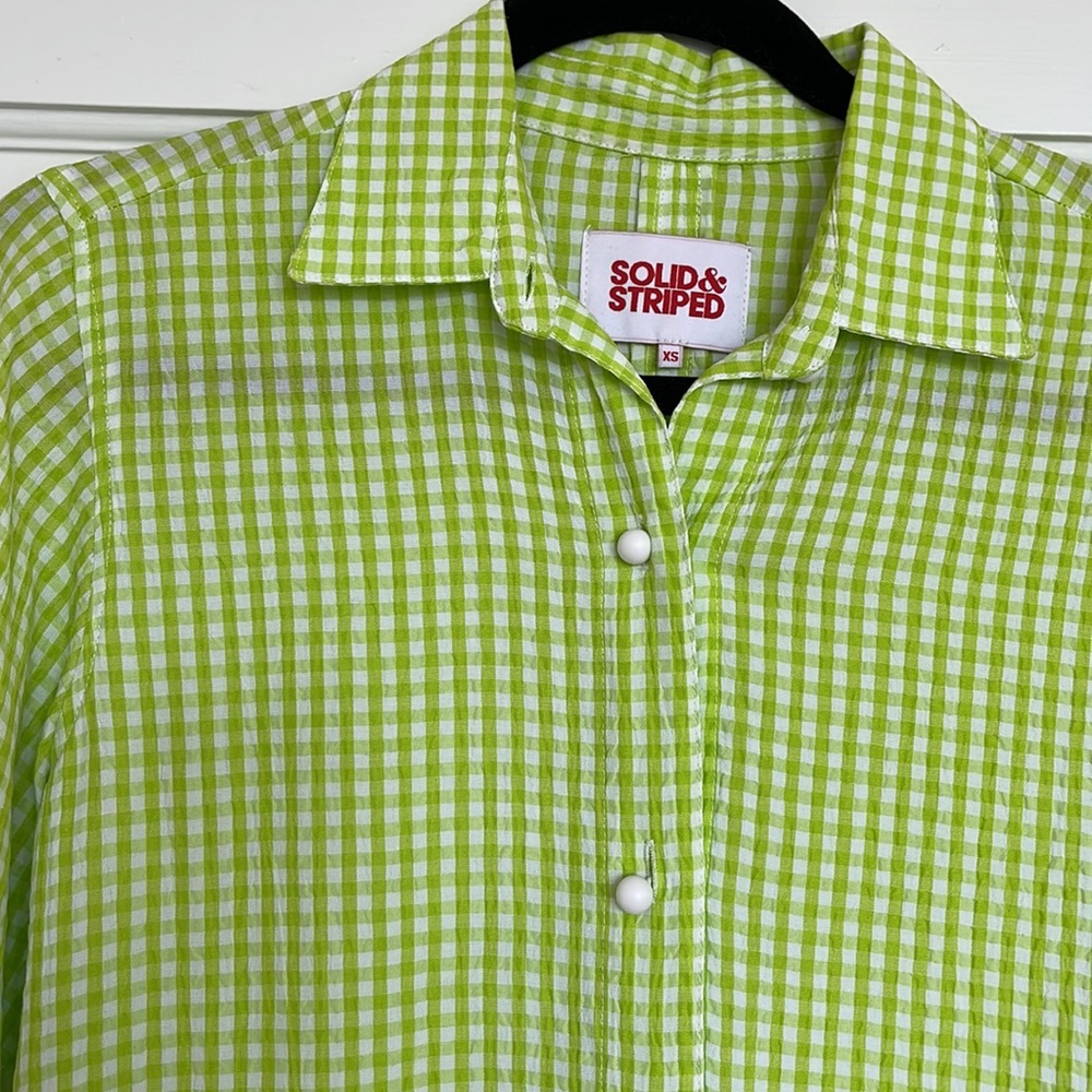 Solid & Striped Button Down - image 2